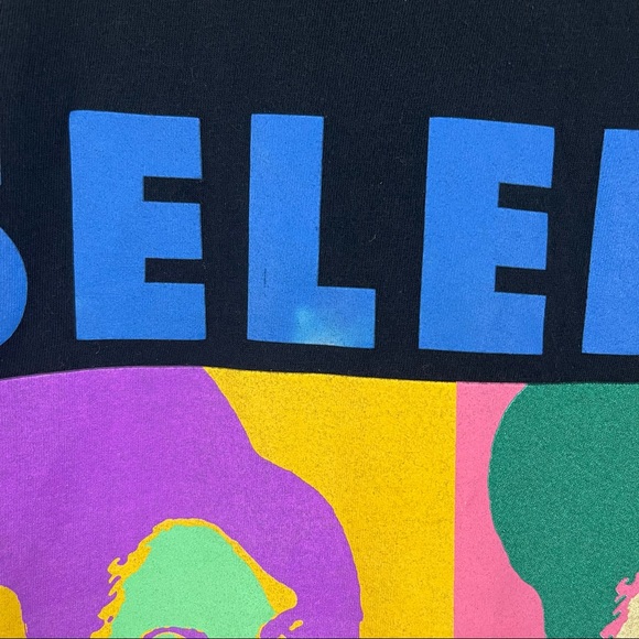 SELENA QUINTANILLA Black Color Pop Graphic Band Tee - Picture 3 of 6